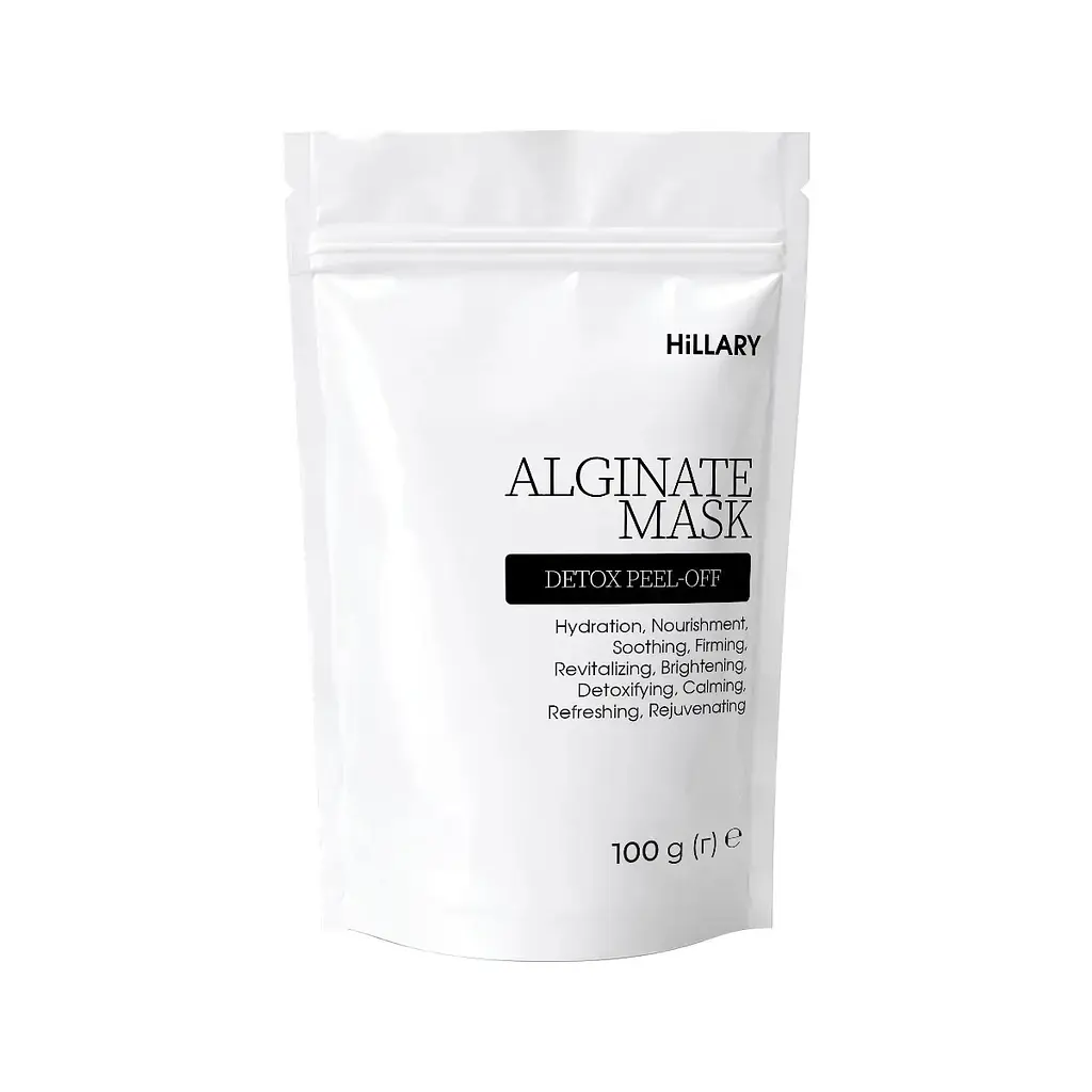 Угольная альгинатная детокс-маска Charcoal Detox Peel-off Mask Hillary 100 г - фото 3