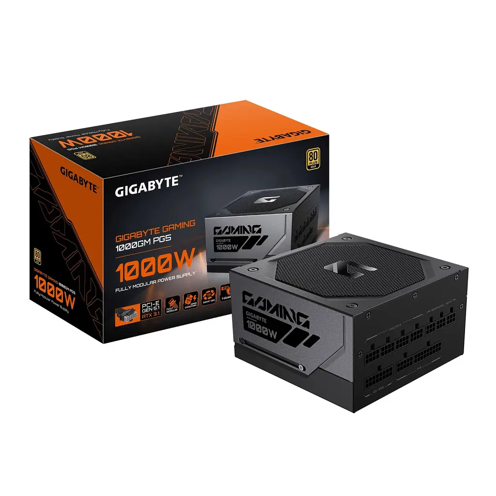 Блок живлення GIGABYTE 1000W 1000GM PG5 (GP-GME1000GM PG5) - фото 7
