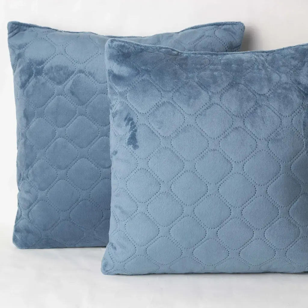 Подушка декоративная ТЕП Velour Dark Blue 40 x 40 см (3-00437_34012) - фото 3