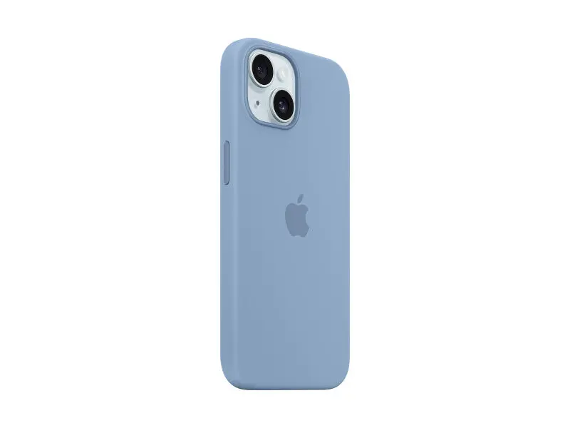 Чохол для смартфона Apple iPhone 15 Silicone Case with MagSafe - Winter Blue (MT0Y3) - фото 6