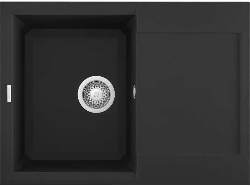 Кухонна мийка Elleci Easy 135 Full Black Nero 40