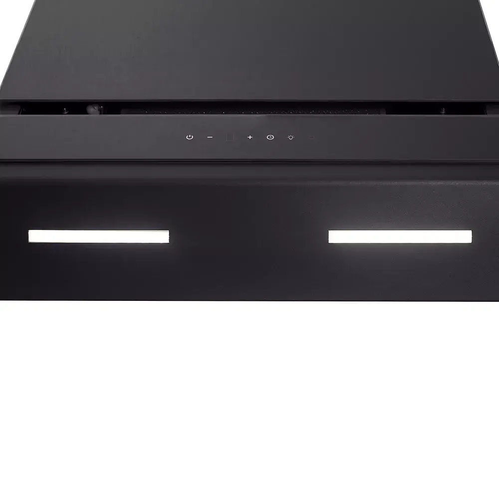 Вытяжка декоративная наклонная Perfelli DNS 9723 B 1100 BL LED Strip - фото 5