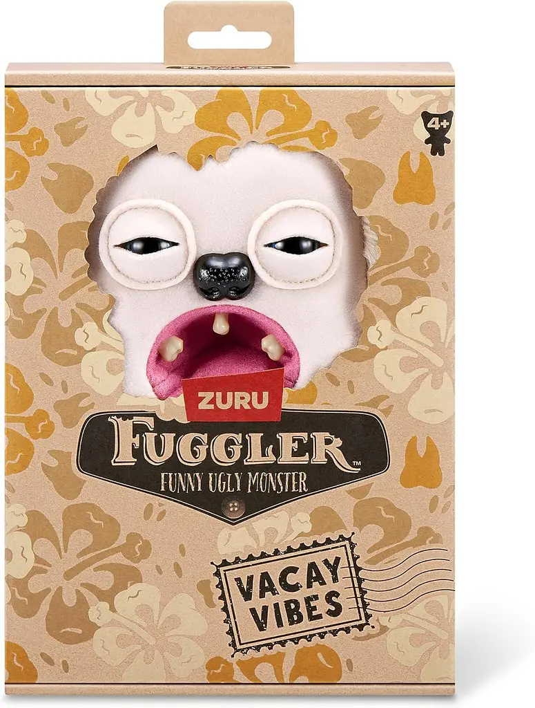 М'яка іграшка Fuggler Vacay Vibes Hedge Grog кремовий 23 см (15714J) - фото 3