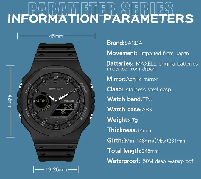 Годинник Sanda Jocker - фото 16