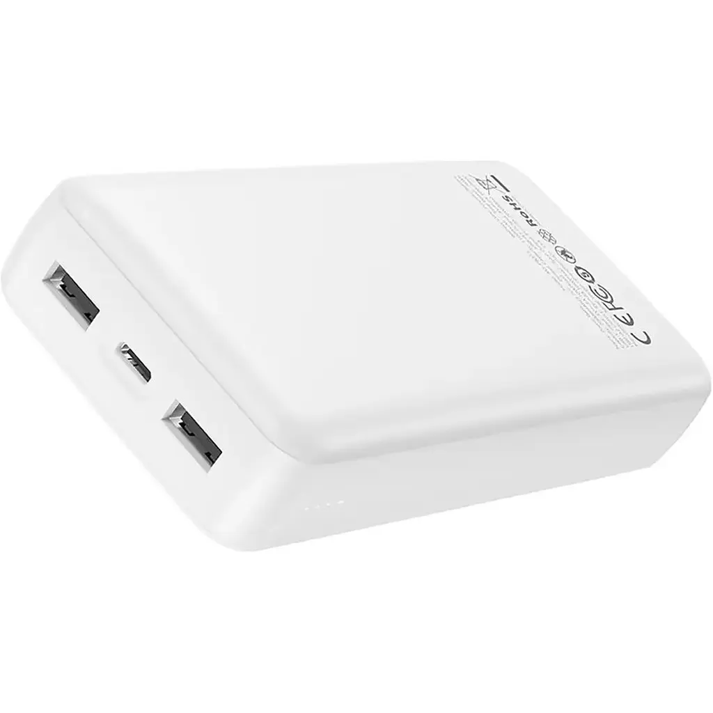 Зовнішній акумулятор XO PB313 20000mAh 10W White [163286] - фото 3
