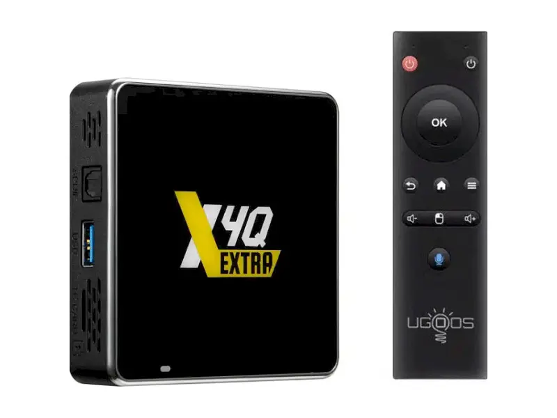 Стаціонарний медіаплеєр Ugoos X4Q Extra 4/128GB