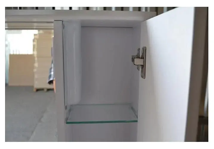 Дзеркало ПіК Сімпл із шафками та LED підсвіткою 80 см 30412 - фото 3