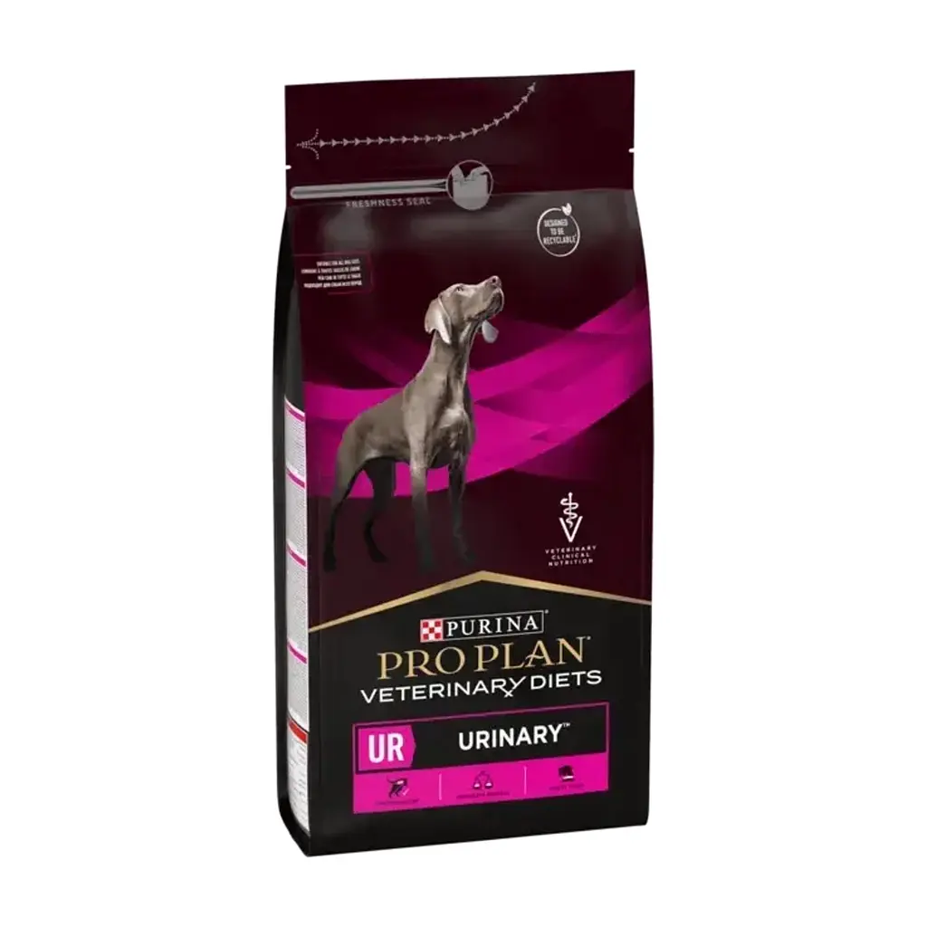 Сухий корм для собак Purina Pro Plan Veterinary Diets UR Urinary при сечокам'яній хворобі 1.5 кг (7613287777157) - фото 3