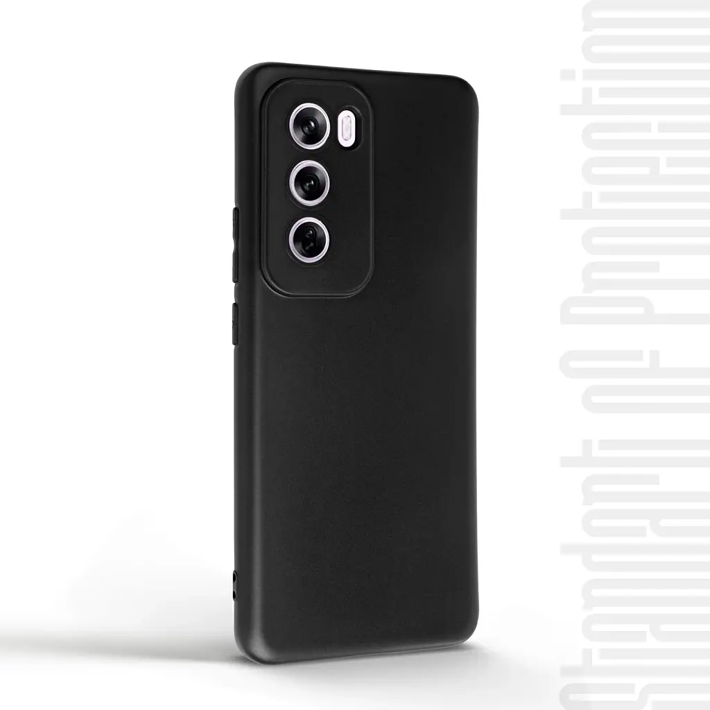 Чехол ArmorStandart Matte Slim Fit для OPPO Reno12 Pro Camera cover Black - фото 2