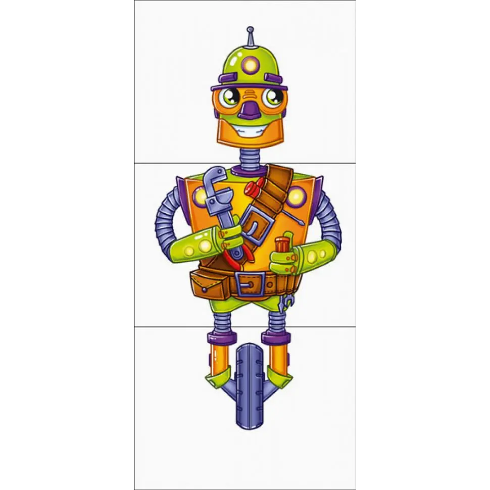 Книга-игра Ранок Найди и собери Роботы (А779021У) - фото 4