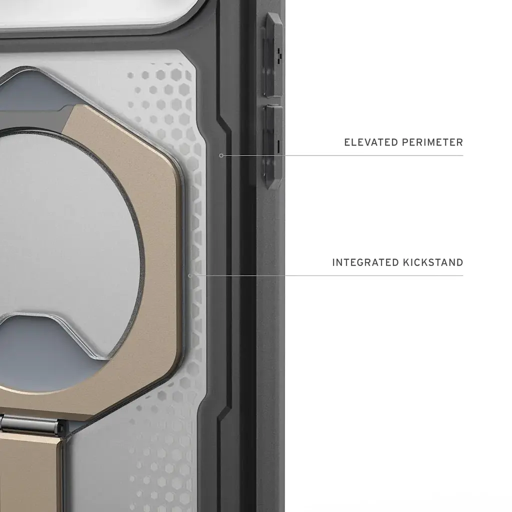 Чохол UAG для iPhone 17 Pro Max, Plasma XTE MagSafe, Ash/Titanium teh0019552 - фото 4