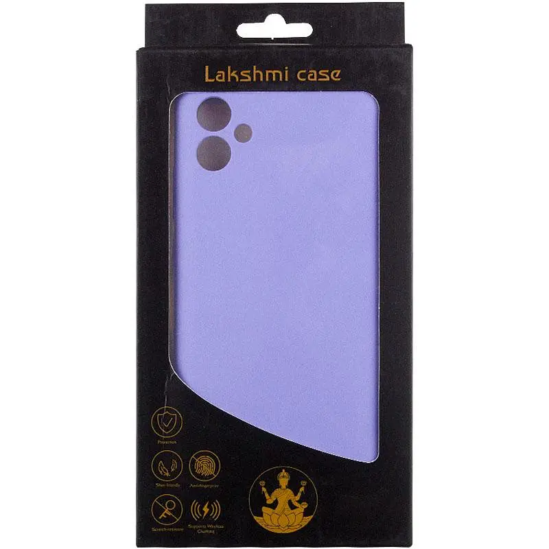 Чохол Silicone Cover Lakshmi Full Camera (AAA) для Samsung Galaxy A07 Бузковий / Dasheen - фото 8