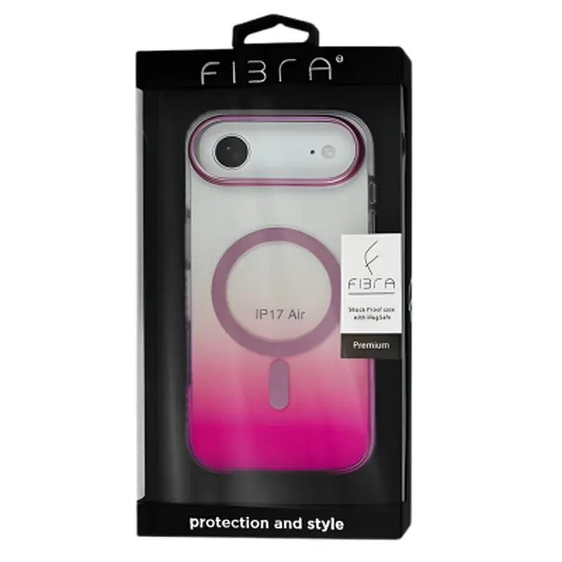 Чохол до мобільного телефона BeCover FIBRA Shock-Proof MagSafe Apple iPhone 17 Air Pink (715458) - фото 5