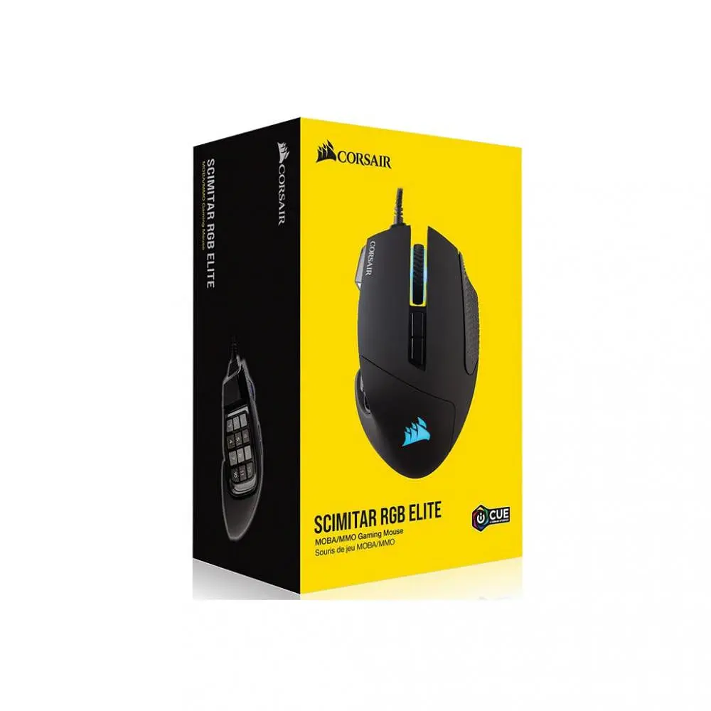 Миша Corsair Scimitar RGB Elite USB Black (CH-9304211-EU) - фото 7