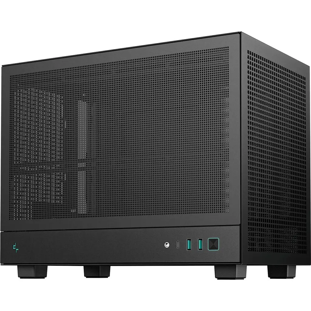 Корпус DeepCool CH160 Mesh Чорний (R-CH160-BKNMI0-G-1) без БЖ - фото 2