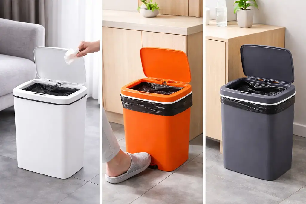 Відро для сміття зі смарт-датчиком Smart trash can 6л - фото 2