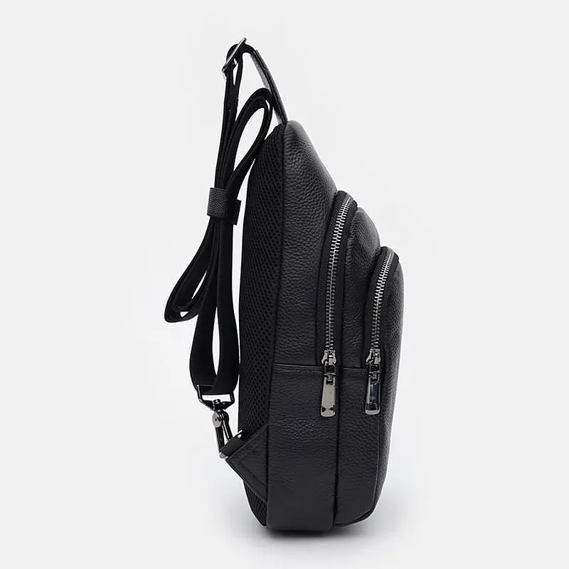 Чоловічий рюкзак Keizer K1kx327-black 31х15х6 см Чорний - фото 4