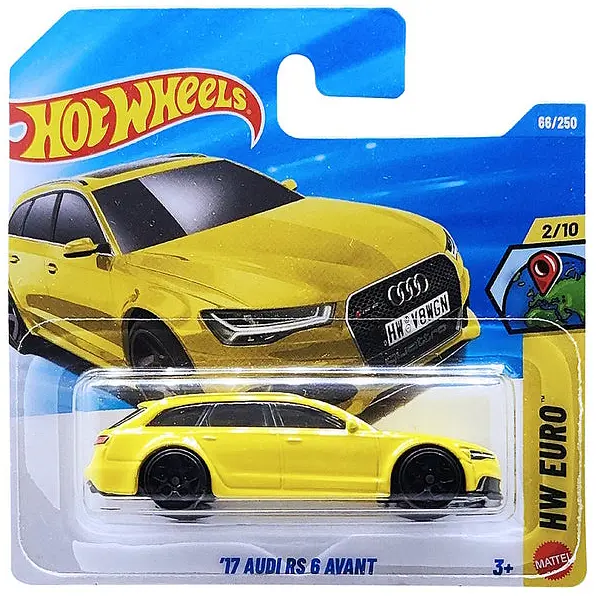 Базова машинка Hot Wheels HW Euro '17 Audi RS 6 Avant колір в асортименті (5785) JJK90 - фото 2