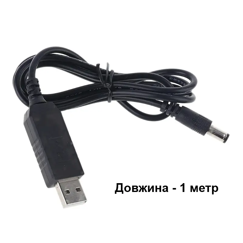 USB перетворювач напруги DC від 4.8 до 12.8 вольт з екраном для швидких зарядок стандарту QC 3.0 (100923) - фото 7