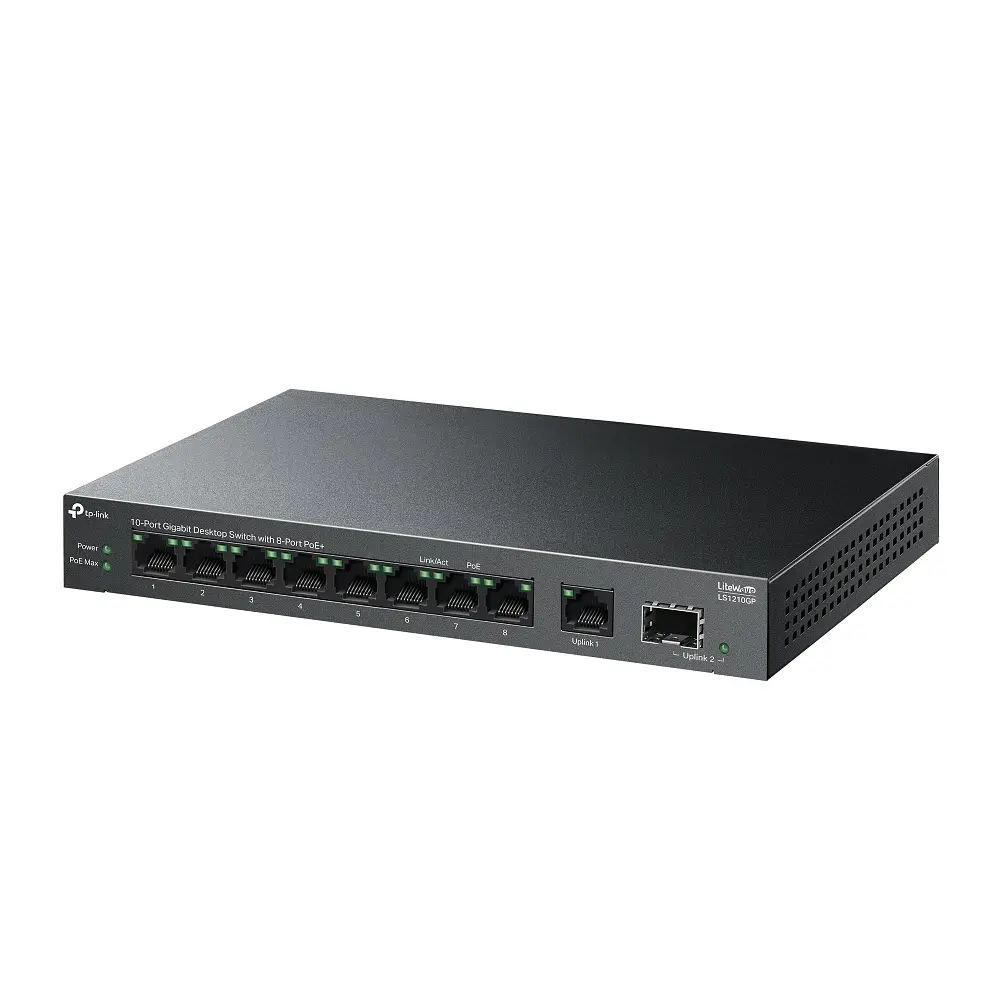 Комутатор TP-Link LS1210GP - фото 2