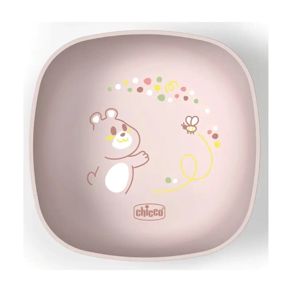 Тарілка дитяча Chicco з кришкою від 6 місяців (16001.15)