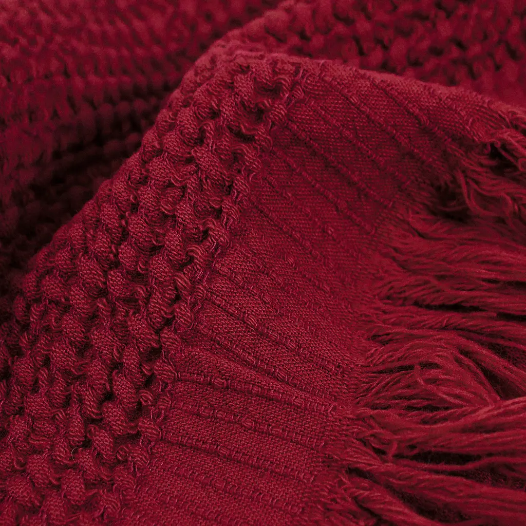 Рушник Lotus Home - Rius red червоний 50x100 - фото 4
