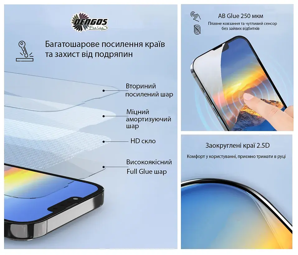 Чохол до мобільного телефона Dengos Soft Cover + Glass Xiaomi Redmi A7 Pro Mint (DG-KM-203) - фото 5