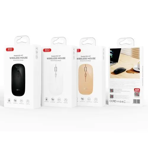 Комп'ютерна мишка XO M7 Fashion Smooth Wireless Mouse Біла - фото 4