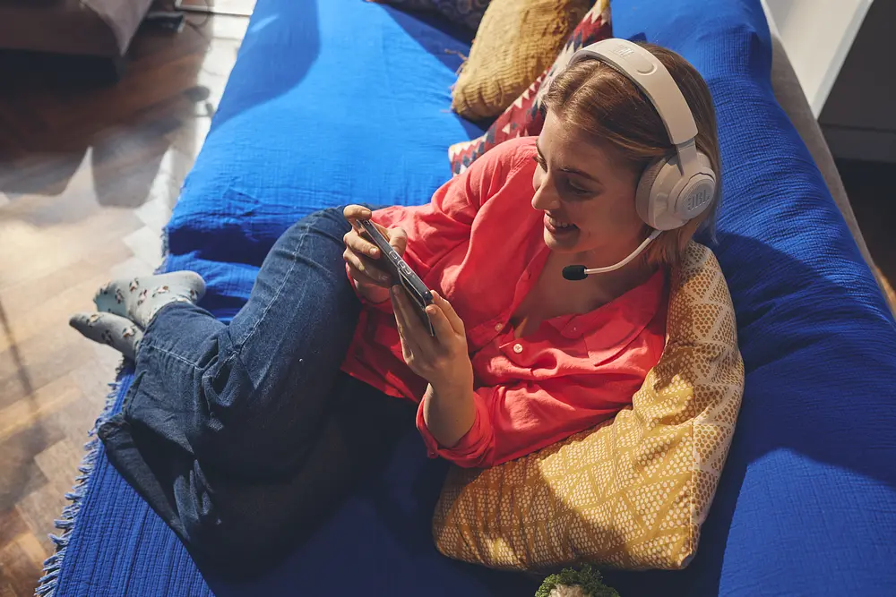Bluetooth-гарнітура JBL Quantum 360 Wireless White (JBLQTUM360WHT) - фото 10