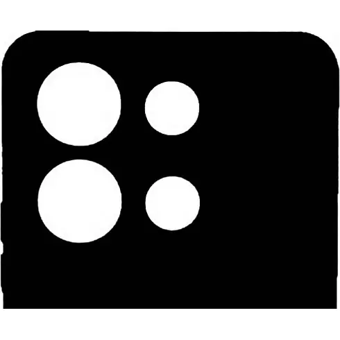 Чехол DK Full Silicone Case для Redmi Note 13 4G Black [102320] - фото 2