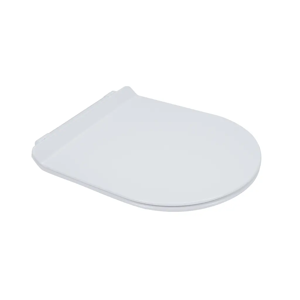 Унитаз-компакт Qtap Presto безободковый с сиденьем Soft-close QT24221217AW, Белый - фото 7