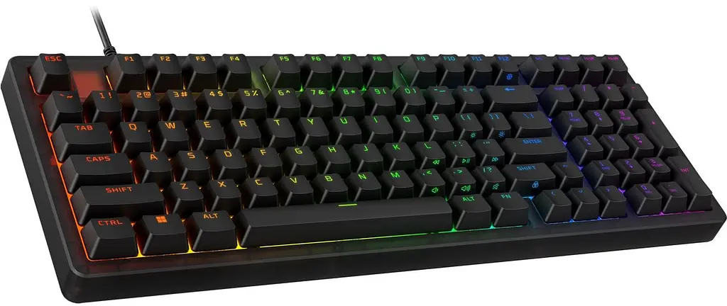 Клавиатура HyperX Alloy Origins 2 1800 103key Red USB-A Hot-Swap EN/UA RGB Black (B4QS4AA) - фото 3