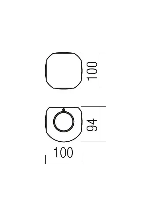 Бра вуличне MILESTONE AP LED 2X4W IP54 DG 3000K (5.1.2) Redo 9169 - фото 4