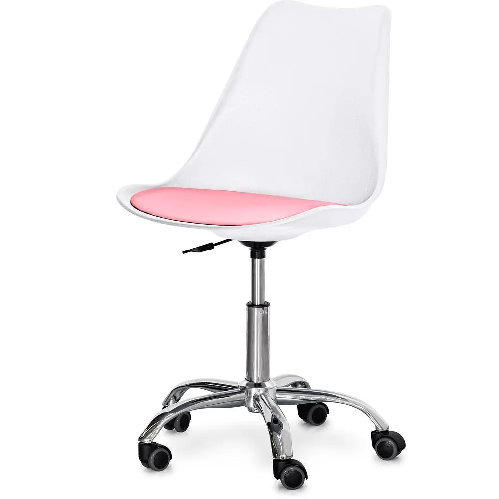 Детское кресло Evo-kids Capri White / Pink (H-231 W/PN)  - фото 2
