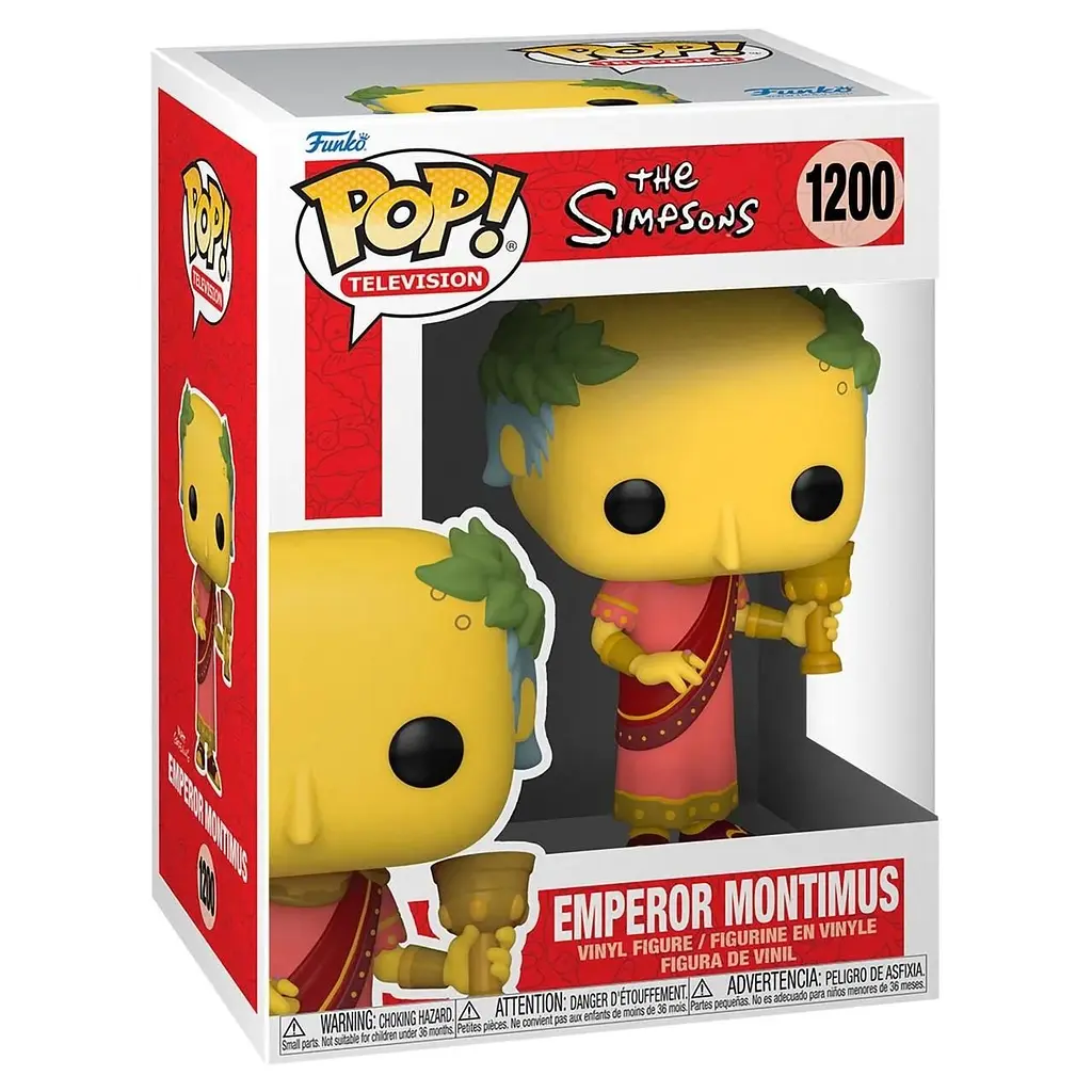 Фігурка Funko Pop Фанко Поп Сімпсони Simpsons Emperor Montimus 10 см FP S EM 1200 - фото 3