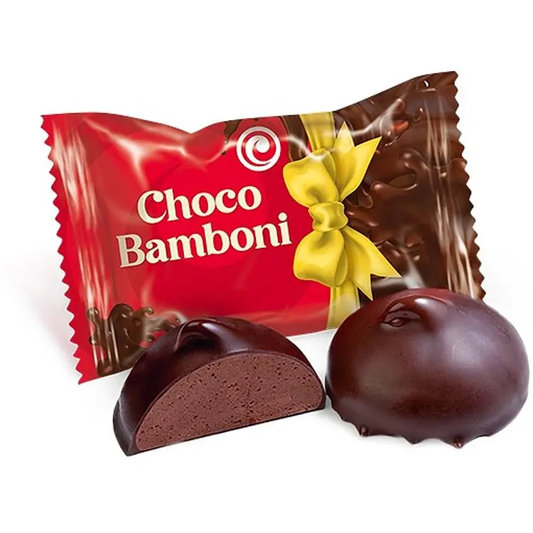 Конфеты глазированные SweeTale Шоко Бамбони со сбивным корпусом 2.5 кг - фото 2