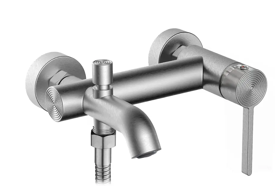 Змішувач для ванни Rea Foster nickel brushed REA-B6326 - фото 4