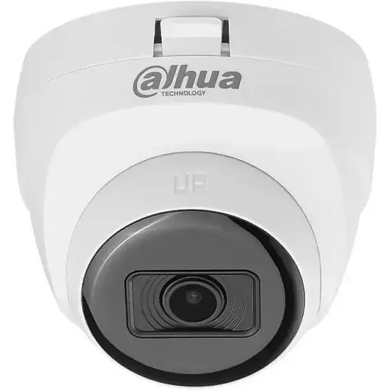 Камера HDCVI Dahua DH-HAC-T1A51P-U, біла, 2880x1620, 5 Мп, f=2.8 мм CMOS, ІЧ підсвічування до 25 м, -40°C ~ +55°C - фото 3
