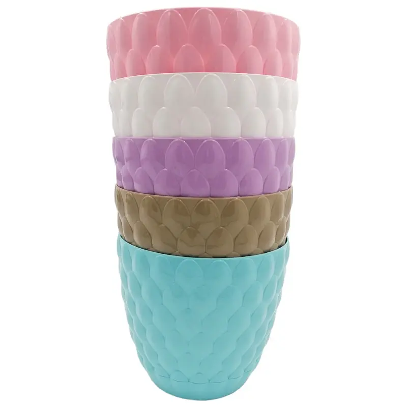 Горщик для квітів Alyaplastik Pinecone, 3 л, рожевий (ALY407pink) - фото 7