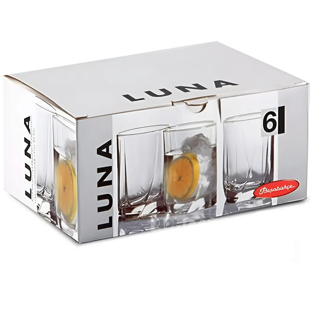 Набор больших стаканов Pasabahce Luna 250 мл 6 шт. (42378) - фото 2
