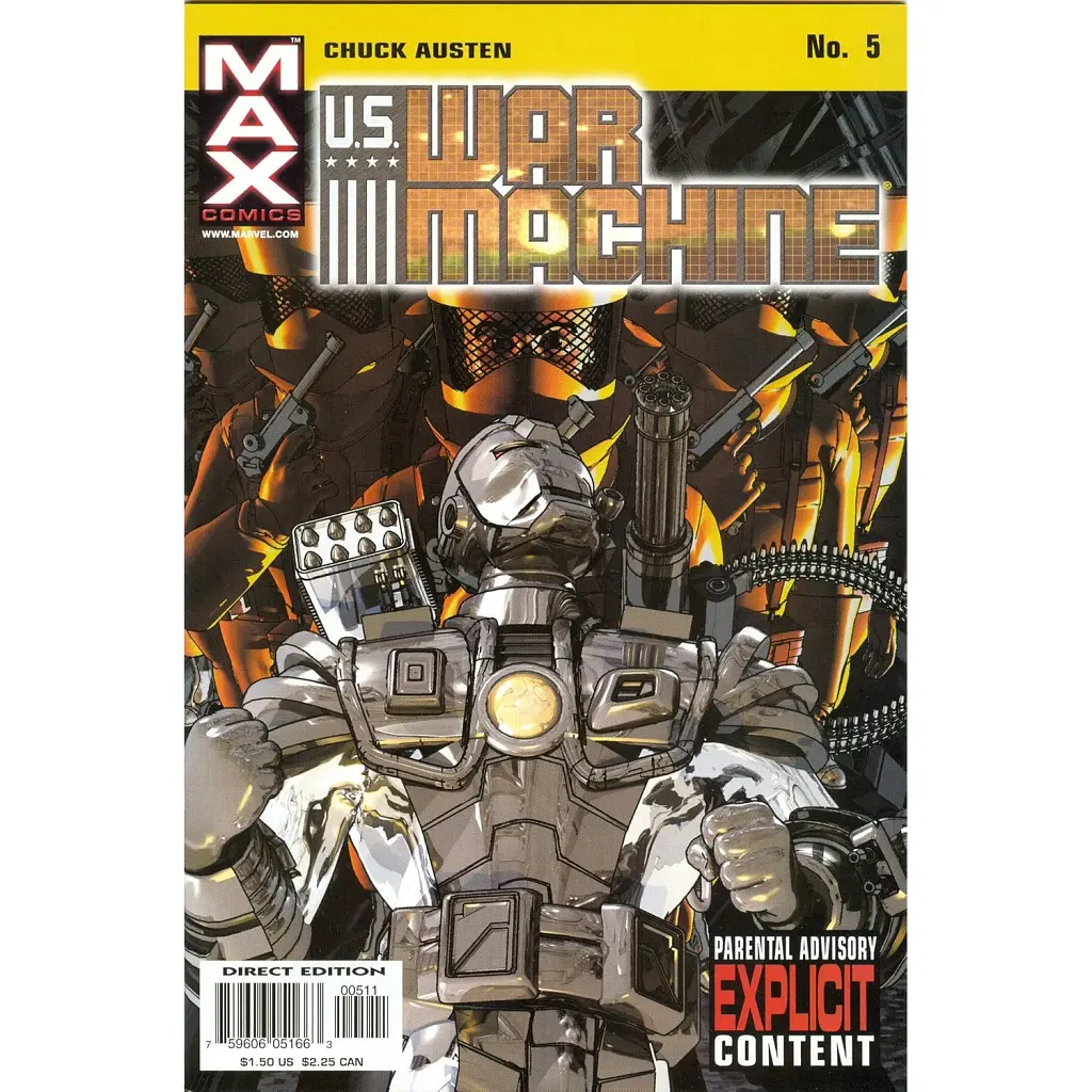 US War Machine (2001) #5 - Чак Остін