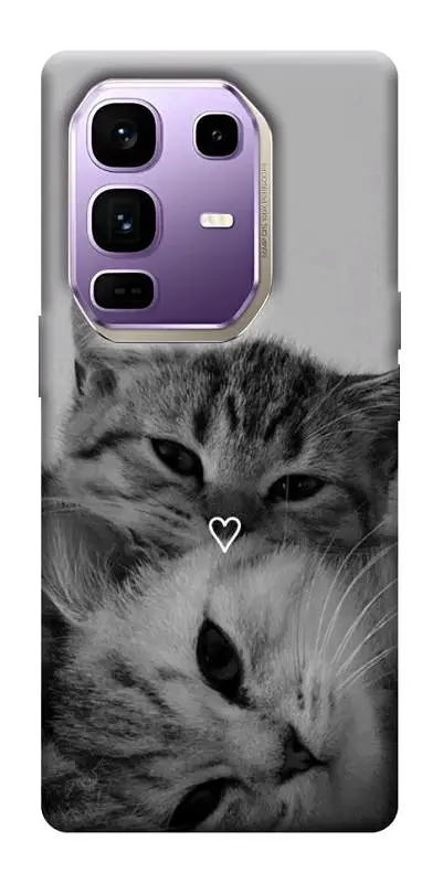 TPU чохол Demsky Grey cats для Infinix Note 50 Pro+