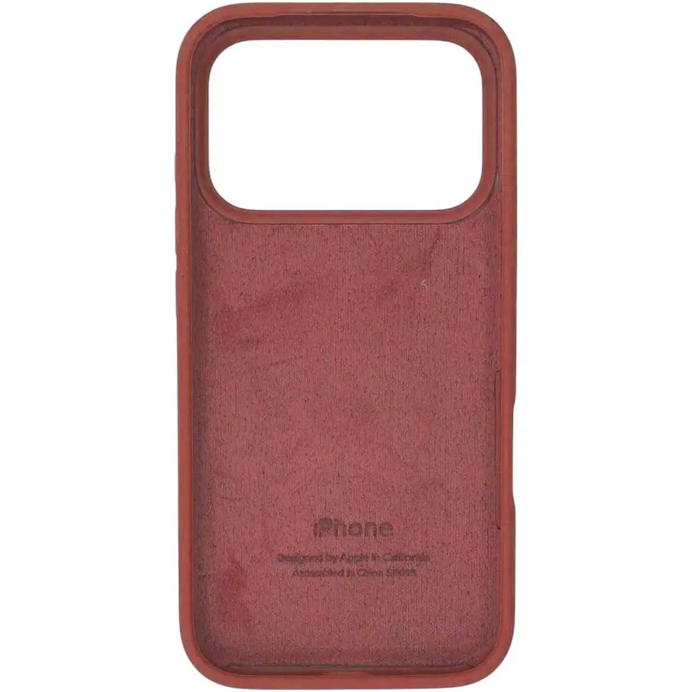 Чохол Silicone Case для Apple iPhone 17 Pro Max Saddle Brown AA [145109] - фото 2