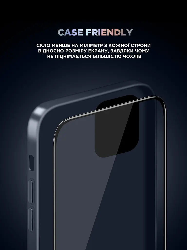 Захисне скло для Apple iPhone 11 Pro Max/Xs Max, Supreme Black Icon, повноекранне загартоване скло 9H, 3D, протиударне, ультратонке, глянцеве, з олеофобним і жировідштовхуючим покриттям, з сіточкою на динамік, преміум, ArmorStandart (ARM59207) - фото 7