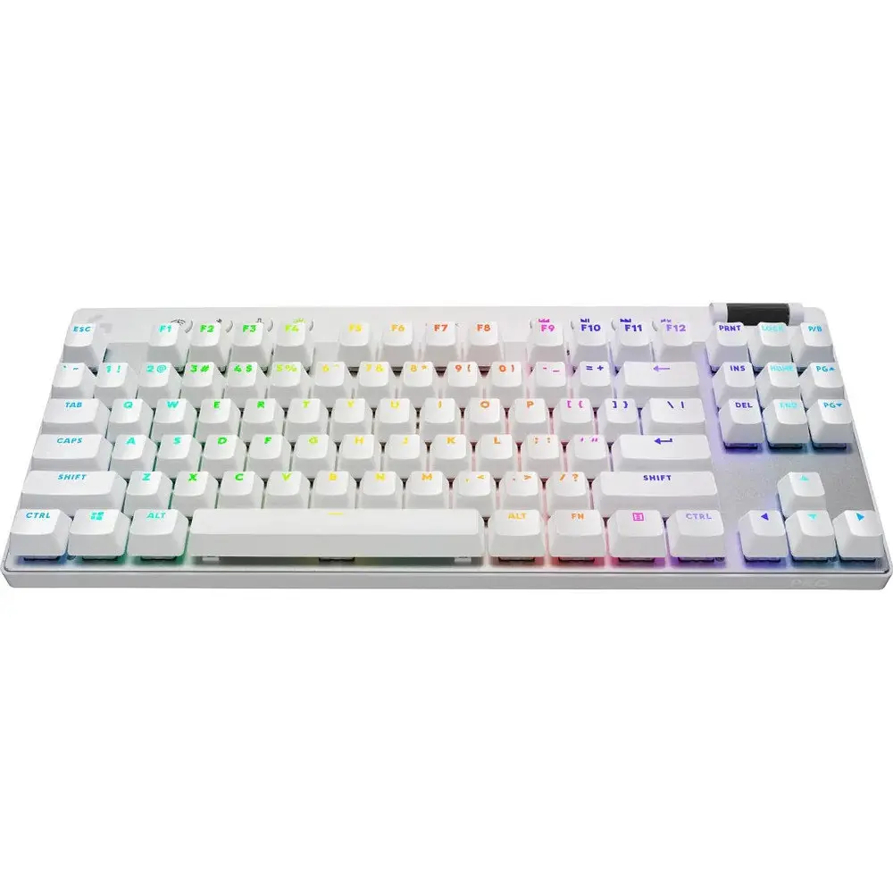 Клавиатура игровая Logitech G Pro X TKL Lightspeed Tactile White (920-012148) - фото 4