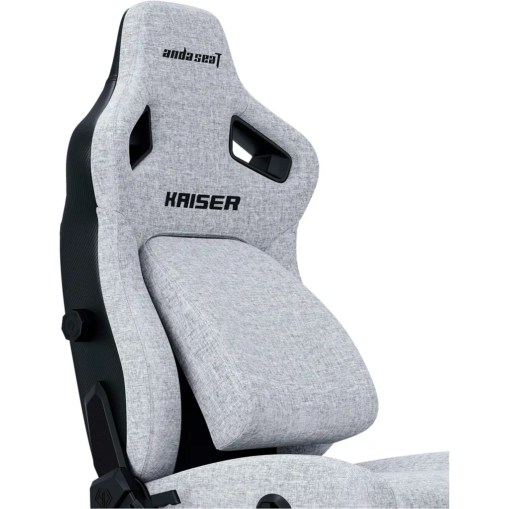 Геймерское кресло Anda Seat Kaiser 4 XL Linen Fabric Ash Gray (AD12YDDC-XLL-20-G-CF) [120750] - фото 8