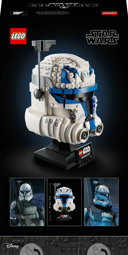 Конструктор LEGO Star Wars Шолом капітана Рекса 854 деталі (75349) - фото 2