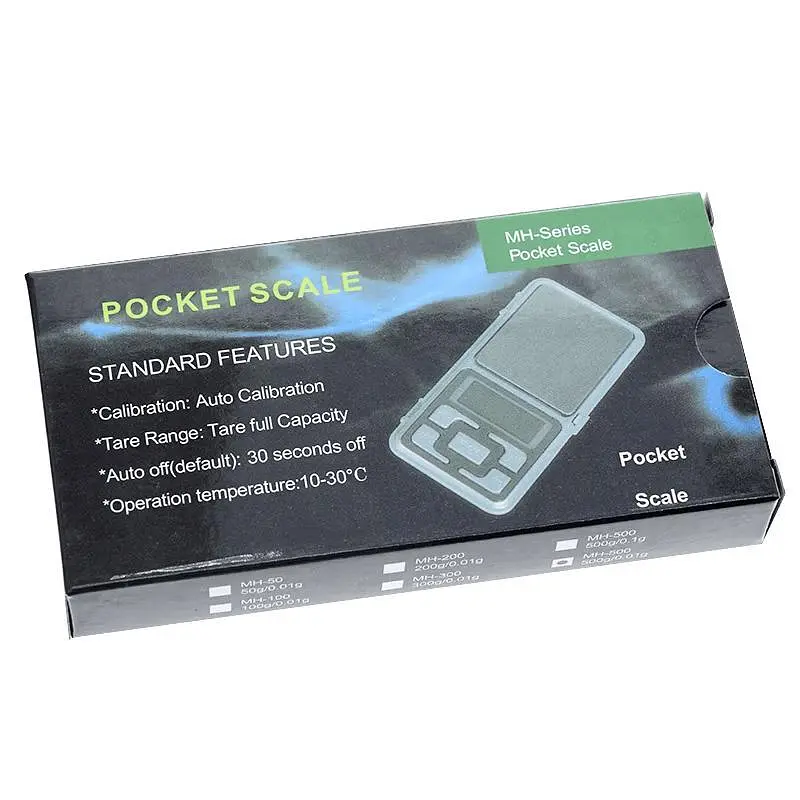 Ваги електронні Pocket scale MH-Series кишенькові на 500 г (0.01 г) - фото 4