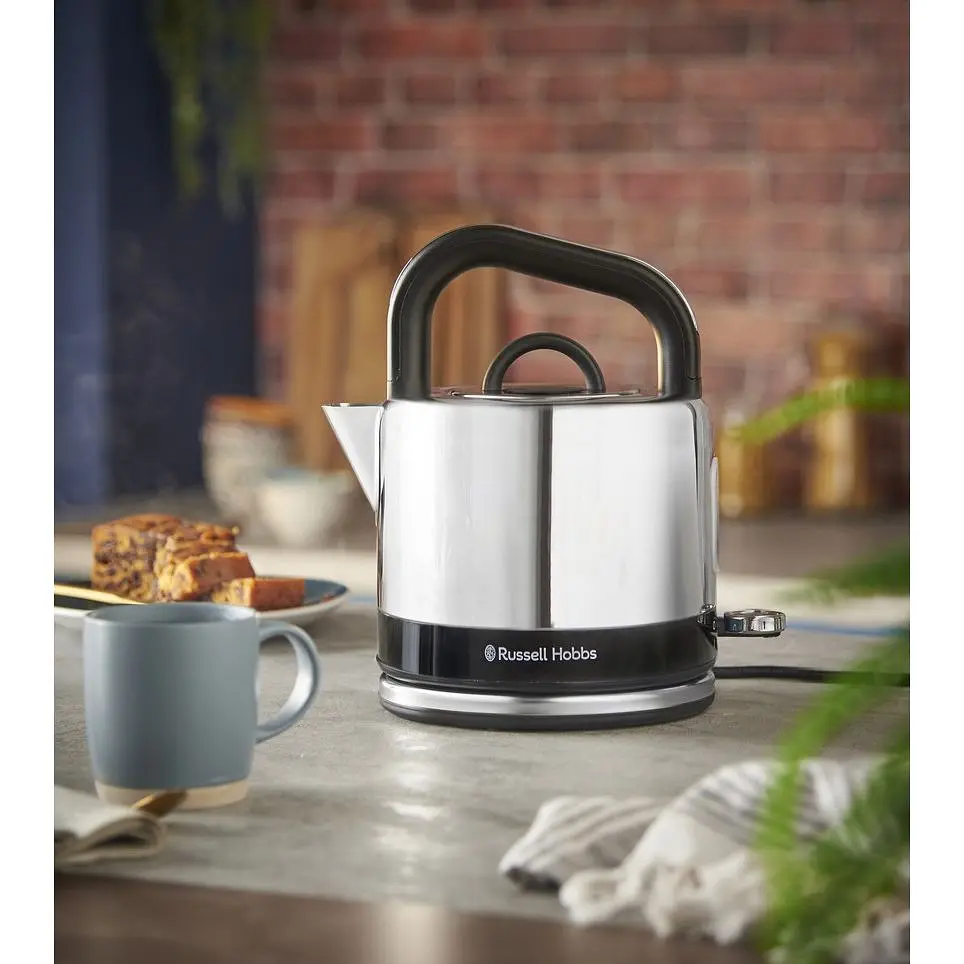 Електрочайник Russell Hobbs Distinctions Ocean 1.5 л сріблясто-чорний (26420-70) - фото 8