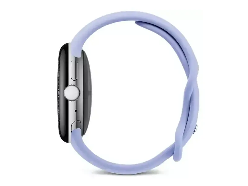 Смарт-годинник Google Pixel Watch 4 41mm Wi-Fi Polished Silver Aluminum case / Iris Active Band - фото 4